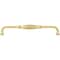 Jeffrey Alexander 18" Center-to-Center Brushed Gold Audrey Appliance Handle 278-18BG - alternate 3